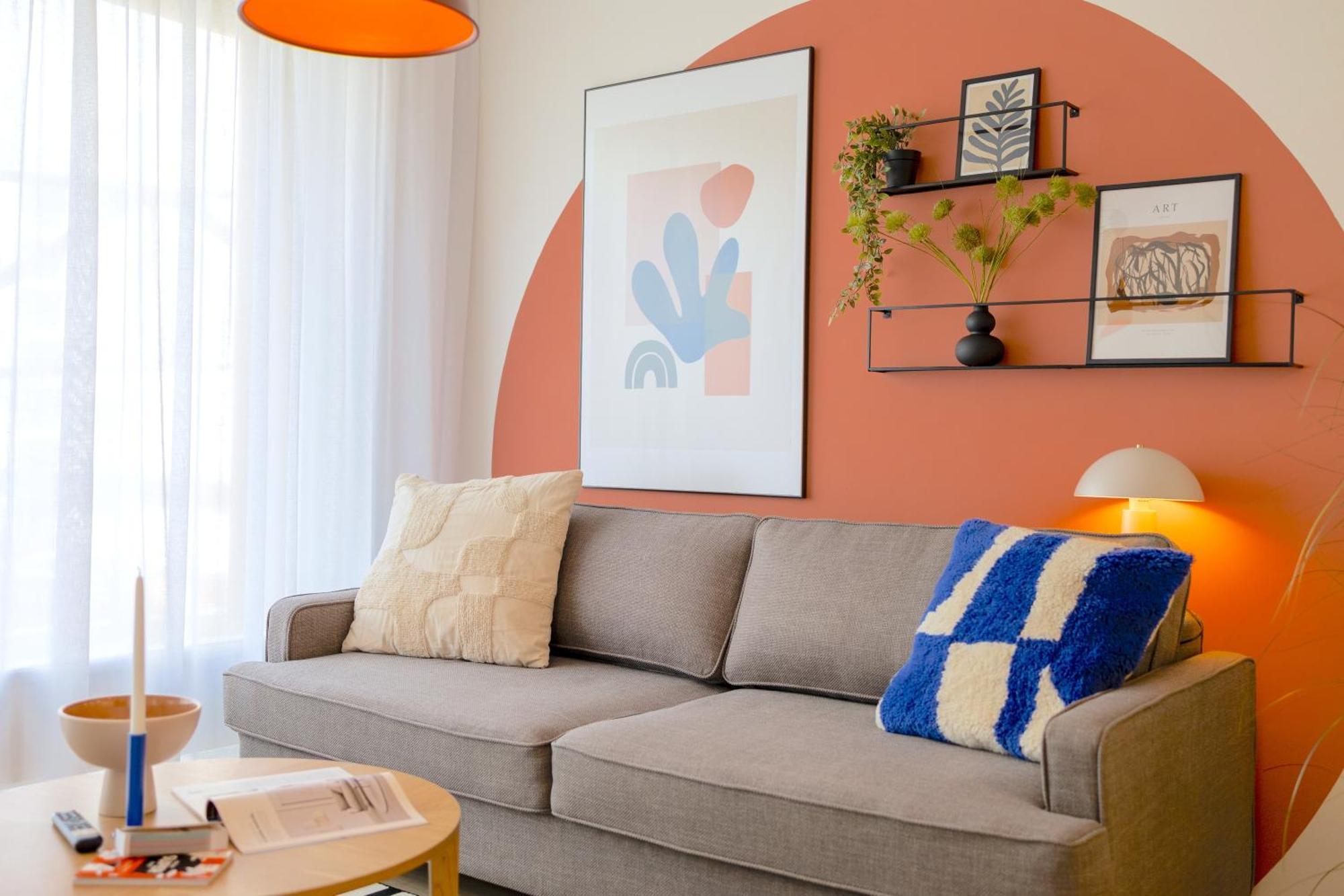 Design Apartment - Balcony, Free Parking, Yoga, 10 Mins To Center, By Gravity プラハ エクステリア 写真