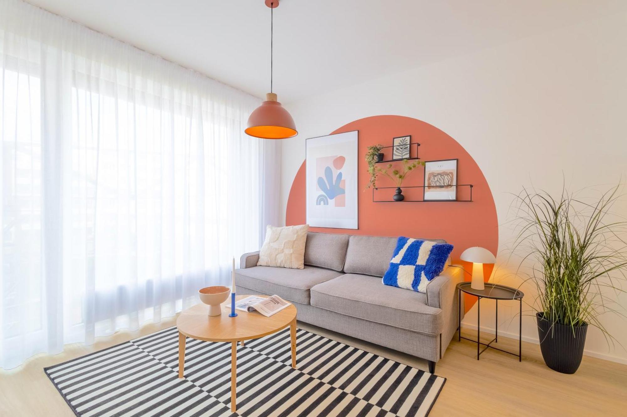 Design Apartment - Balcony, Free Parking, Yoga, 10 Mins To Center, By Gravity プラハ エクステリア 写真